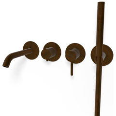 Remer X53D2PWBBR Смеситель для ванны Remer X Style X53D2PWBBR, бронза масляная фото