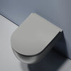 Ceramica Nova Modena CN6063MH Подвесной унитаз c ультра тонким сидением и крышкой с функцией плавного закрытия, цвет: серый