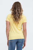 Футболка для беременных и кормящих 10590 жёлтый