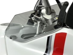 DU026F WRS PAIR OF SMOKE SIDE DEFLECTORS (DSRT X)
