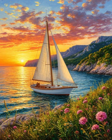 Картина по номерам 