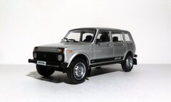 VAZ-2131 Niva 5D Lada 4x4 silver metalic 1:43 DeAgostini Auto Legends New Era #6