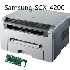 Комплект чипов для картриджа Samsung SCX D4200 (3 штуки)