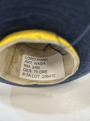 Меринос 100% Loro Piana WISH 3000 кобальт синий
