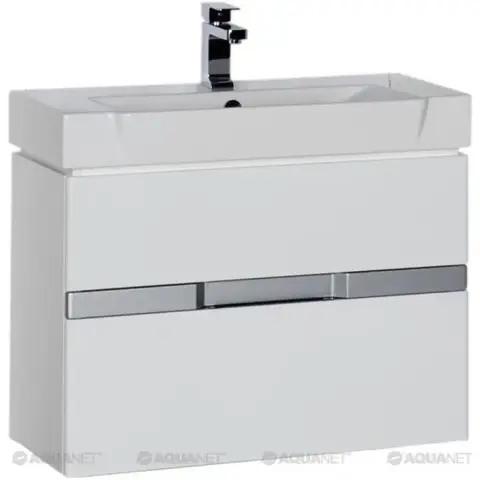 Aquanet 183405 Компл.3 - Тумба Виго 80 цв.белый (183405)