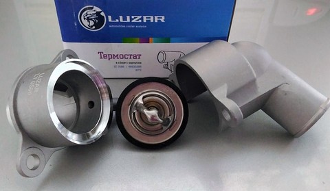 ТЕРМОСТАТ LACETTI, CRUZE ДВИГАТЕЛЬ D3 АЛЮМИН LUZAR