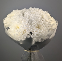 Букет из одноголовой хризантемы