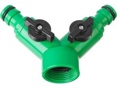 РОСТОК RS-2, 3/4?, двухканальный, с внутренней резьбой, поливочный распределитель (426377)