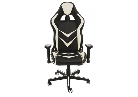 Офисное кресло для персонала и руководителя Компьютерное Racer черное / бежевое 70*70*120 Черный / бежевый