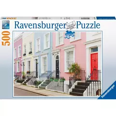 Puzzle Colourful London Townhous 500 pcs