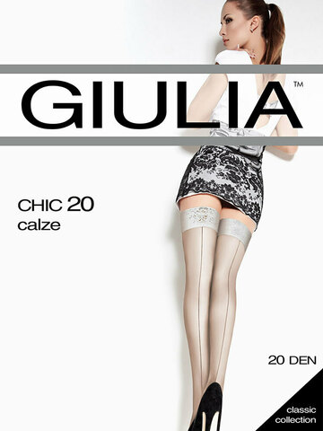 Чулки Chic 20 calze Giulia