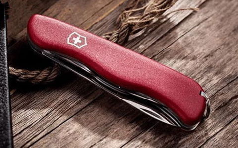 Нож складной Victorinox Picknicker 2017, 111 mm Red (0.8353.3)