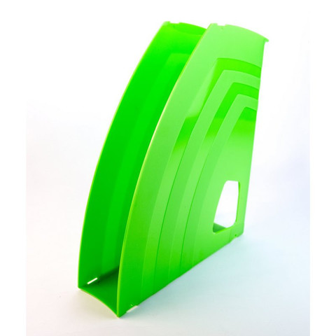 Вертикальный накопитель Attache Fantasy пластиковый зеленый ширина 70 мм