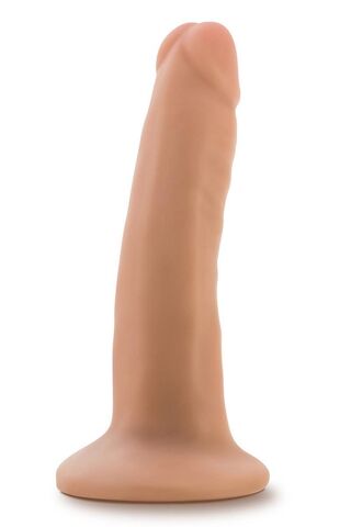 Телесный фаллоимитатор-реалистик 5 Inch Posable Dildo - 13,9 см. - Blush Novelties Dr. Skin Plus BL-14703