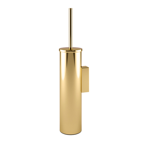 WasserKRAFT K-1087POLISHED GOLD Щетка для унитаза подвесная