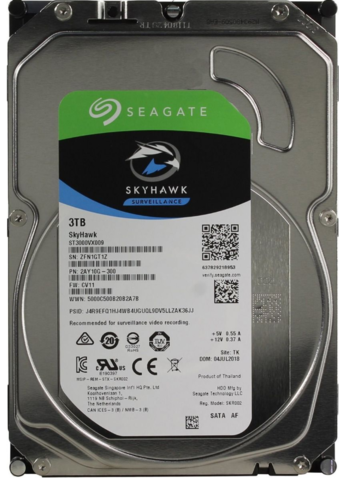 Жесткий диск Seagate SkyHawk [ST3000VX009] 3 ТБ