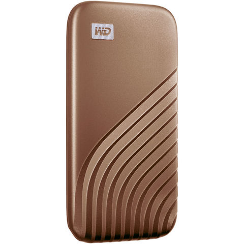 Внешний SSD WD 2TB My Passport SSD USB 3.2 WD Gold до 1050 MB/s