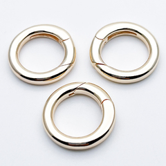 Замок-кольцо, цвет золото, размер 20 мм, цена за 1 шт