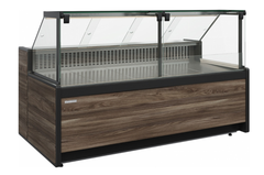 Холодильная витрина CARBOMA BAVARIA 3 GC111 SP 2,0-1 рыба на льду газлифт без боковин