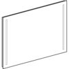 Зеркало с подсветкой Geberit Option Basic, двухсторонняя подсветка: B=90см, H=65см
