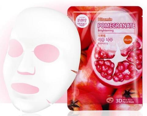 Тканевая маска для лица Belov Moods Pomegranate Brightening Facial Mask, 38 гр