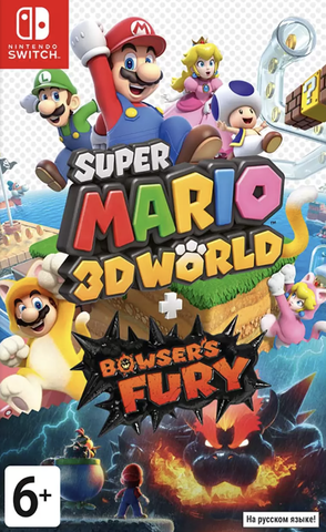 Игра Super Mario 3D World + Bowser's Fury (Switch) (Б/У)