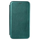 Чехол-книжка из эко-кожи Deppa Clamshell для iPhone 14 Pro Max (Зеленый)