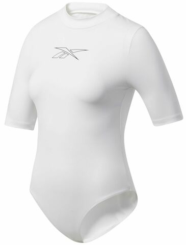 Женская теннисная футболка Reebok Studio Bodysuit W - white