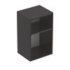 Шкафчик Geberit Smyle Square без дверей: B=36см, H=60см, T=29.9см, Темно-серый / Матовое покрытие
