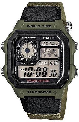 Наручные часы Casio AE-1200WHB-3B фото