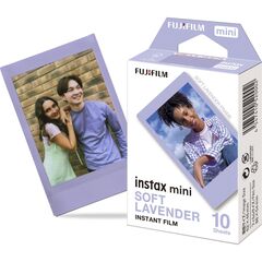 Fotoaparat lenti \ Картридж Fujifilm Instax Film mini soft lavender, 10 lent