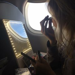 Визажное бьюти-зеркало «Riki Skinny» GLAMCOR