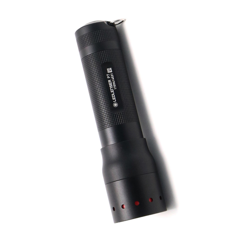 Фонарь ручной Led Lenser P7, чёрный, светодиодный, AAAx4 (501046)