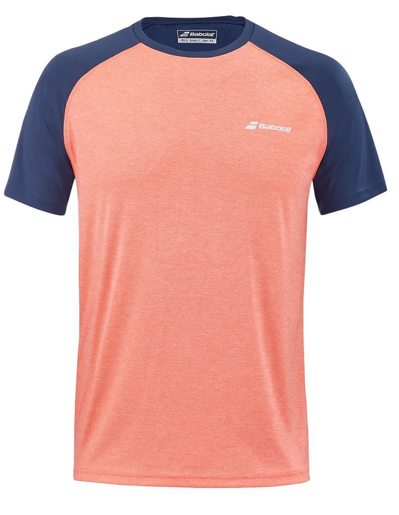 Babolat Play Crew Neck Tee Men fluo strike