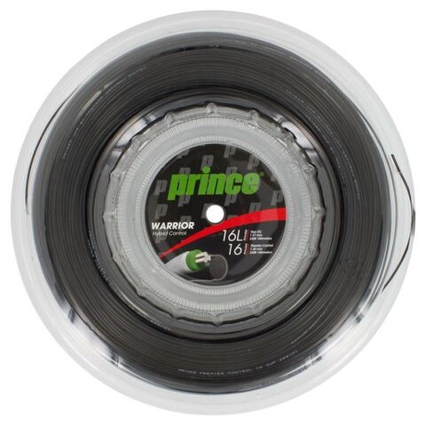 Теннисные струны Prince Warrior Hybrid Control 16L/16 (100 m/100 m) - black