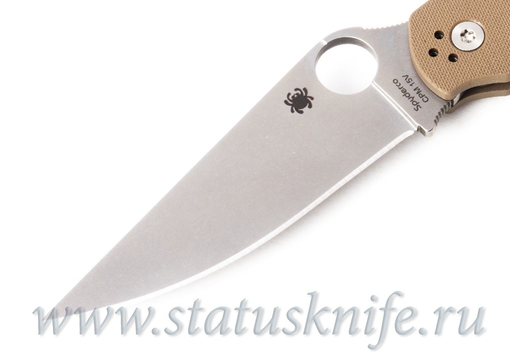 Нож Spyderco Military 2 Brown 15V C36GPBN15V2 Sprint Run