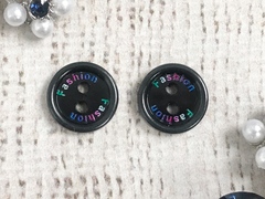 Пуговицы, 2 прокола, d 12мм