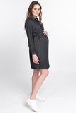 Платье для беременных 10922 антрацит