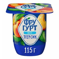 Фругурт Йогурт со Вкусом Персика 115гр