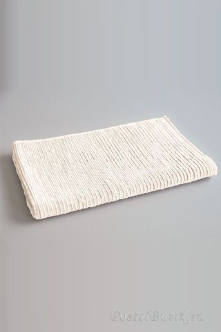 Коврик для ванной 50x80 Hamam Galata Organic белый