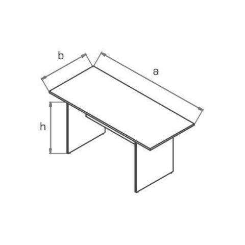 Стол письменный (для заседаний) МОНО-ЛЮКС