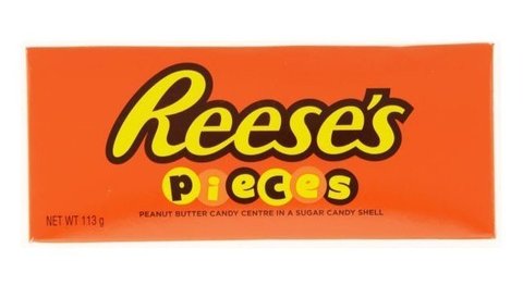 Драже из арахисовой пасты Reese's Pieces Theater Box в цветной хрустящей глазури