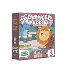 Puzzle advanced puzzles 4 in 1 Step 3