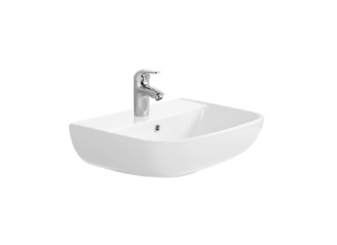 Aquatek AQ5430-00 Раковина подвесная для установки на пьедестал 540*450, белая
