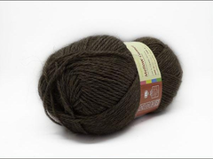 Пряжа "Верблюжья шерсть", 50% Шерсть верблюжья, 50% Овечья шерсть, 100гр, 200м, натуральный т. серый