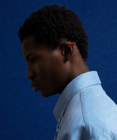 Предзаказ Кафф RECTANGULAR HELIX BURGUNDY