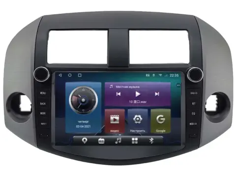 Магнитола Toyota RAV4 (2006-2012) Android 11 8/128GB QLED DSP 4G модель AYR-K-TS18