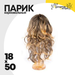 
          парик 18 х 50 карнавальный (желтый)