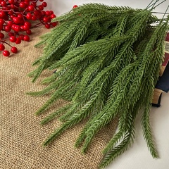 Набор травяных свисающих лапок елочки, мягкие, ампельное растение, искусственная зелень, рождественский декор 32 см, набор 15 шт.