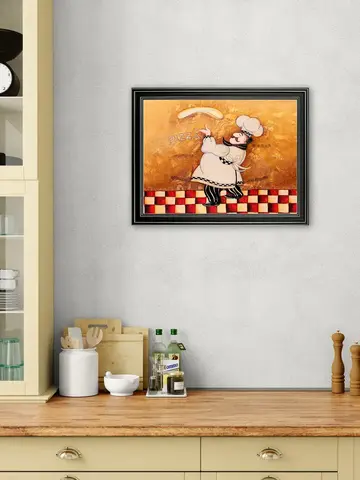 Картина на стену интерьерная для кафе "Повар" 45*35 см